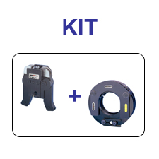 Ferramentas Kit mordente e adaptador para Novopress ECO3 P77300 KIT