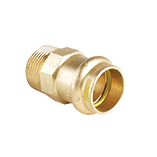 >B< Press Gas STRAIGHT MALE CONNECTOR PG3