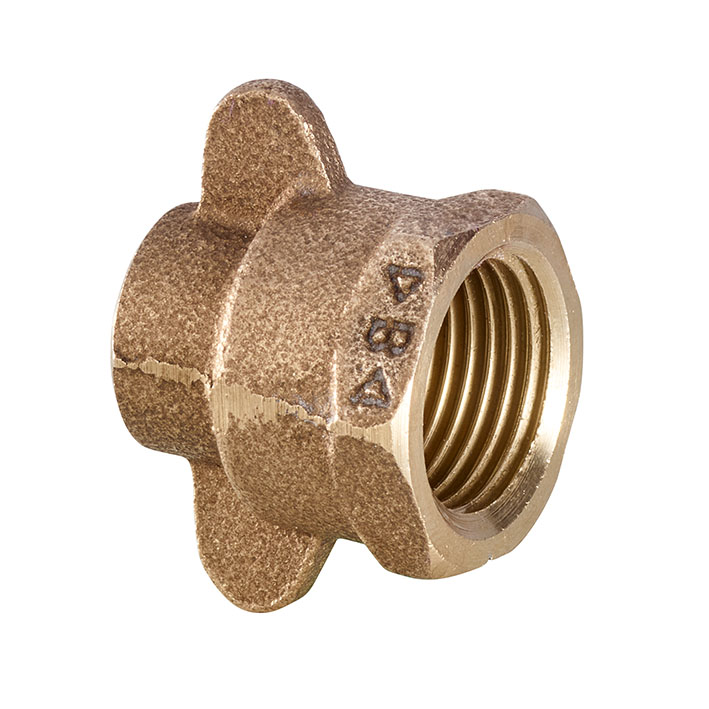 Series 4000 BUTTERFLY STRAIGHT CONNECTOR FEMALE THREAD 4270F