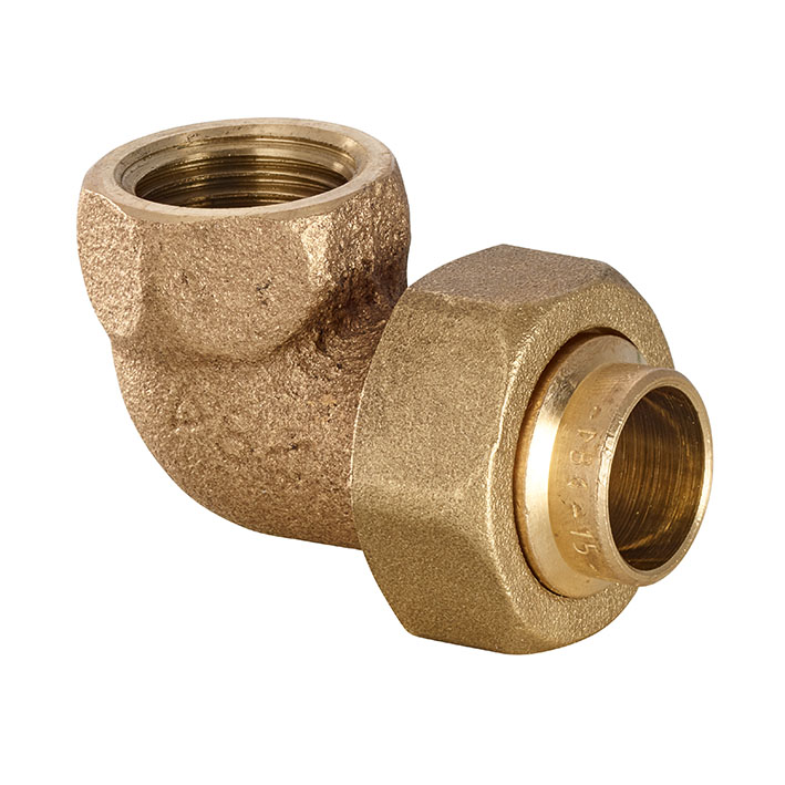 Series 4000 FEMALE BENT UNION CONNECTOR 4096G