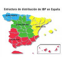 Estructura de distribución de IBP en España